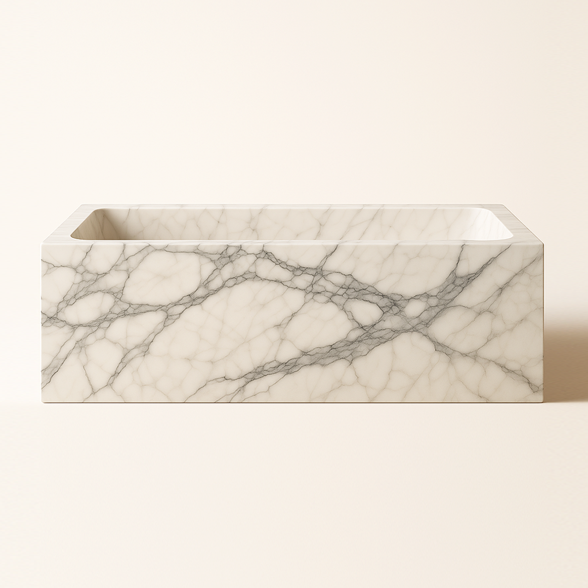 Forma Bloc Bathtub - Marble Calacatta