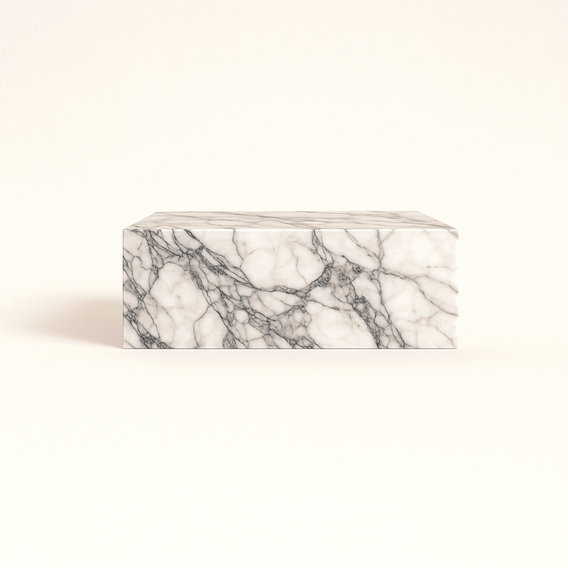 Block Coffee Table - Marble Calacatta