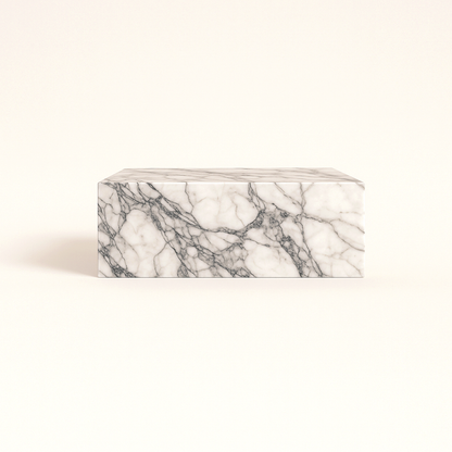 Block Coffee Table - Marble Calacatta