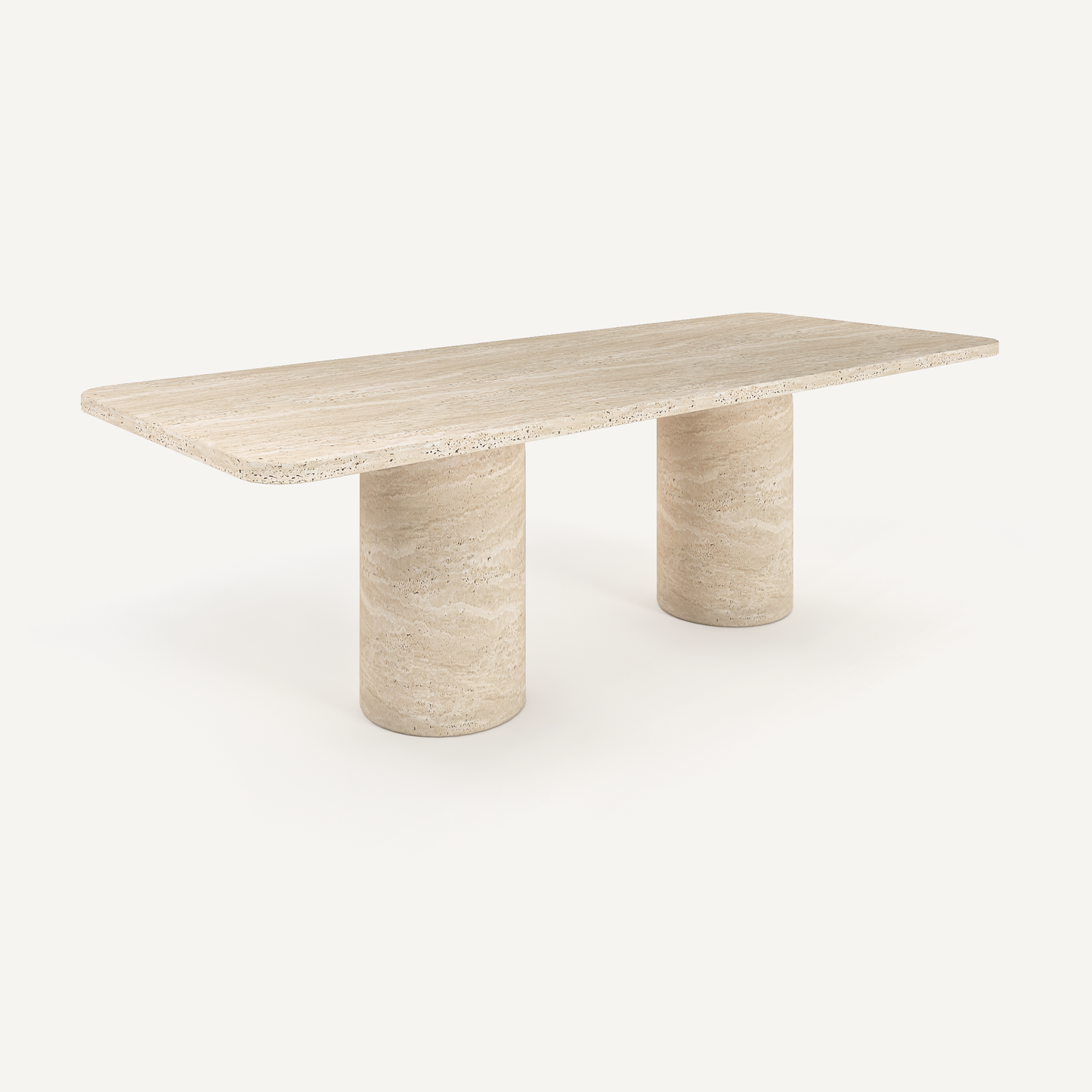 Bondi Dining Table - Travertine