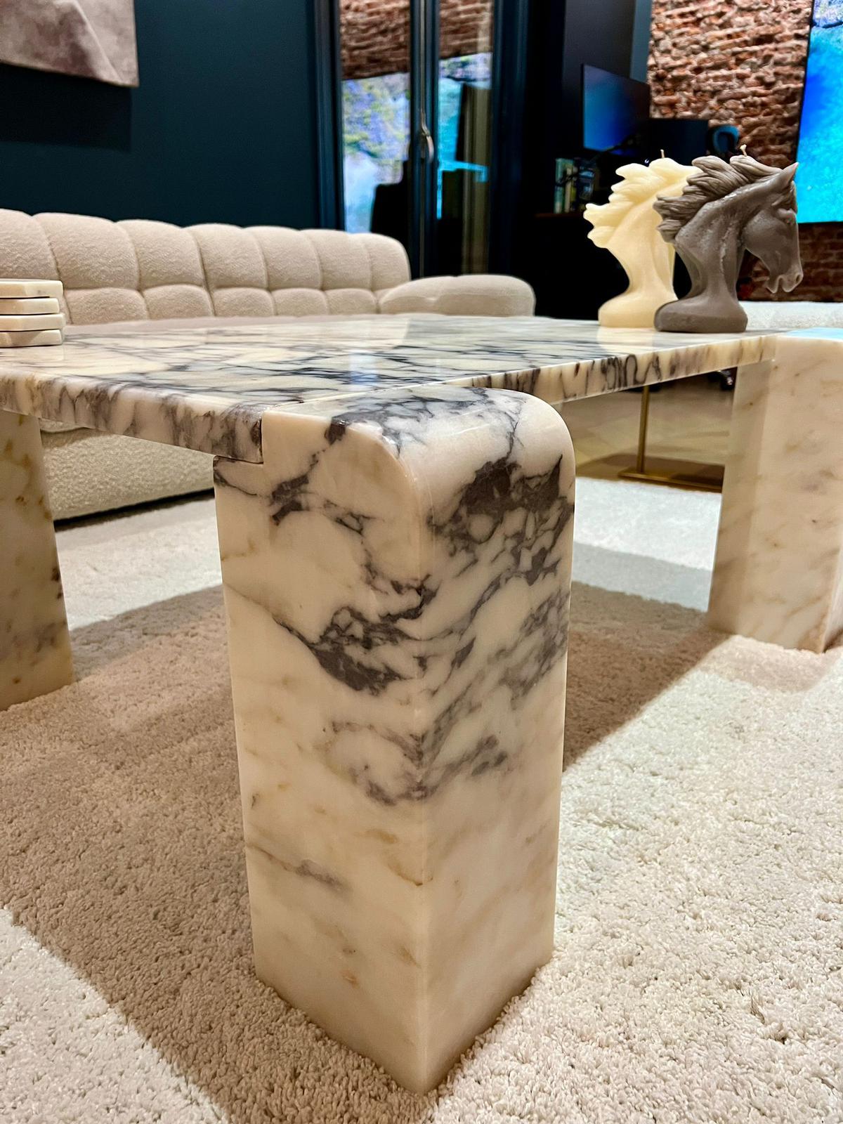 Ocean Coffee Table - Marble