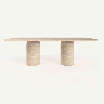 Bondi Dining Table - Travertine