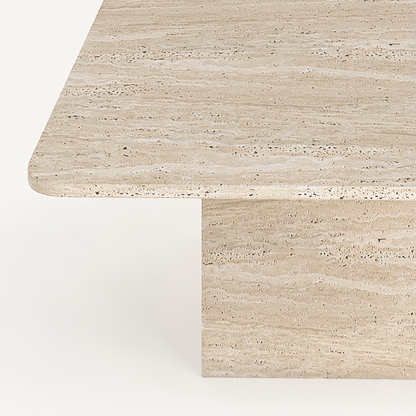 Medina Coffee Table - Travertine