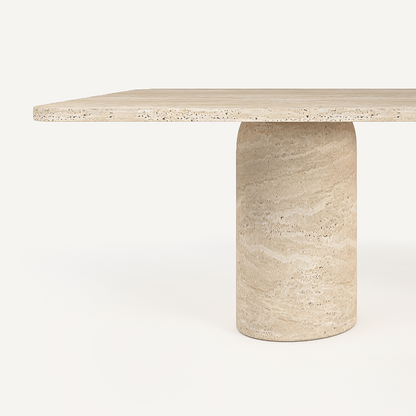 Bondi Dining Table - Travertine