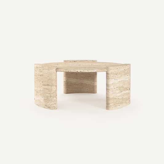 Stockholm Coffee Table - Travertine